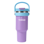 Stroid FlowMotion Flip Straw Tumbler Purple